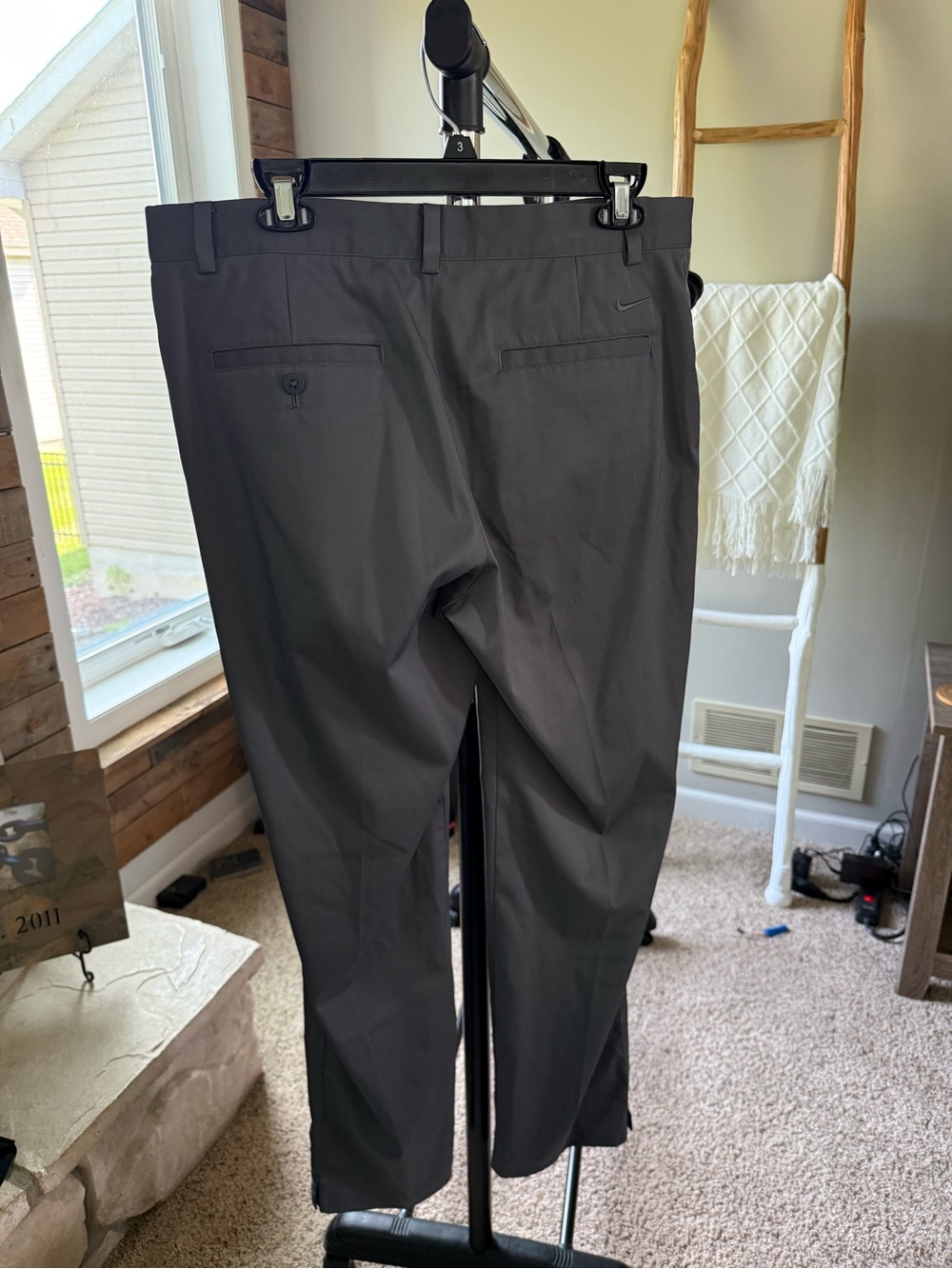 Bundle of 2 Nike Golf Performance Dri-FIT Men’s Golf Pants 34x32 Black & Gray - Picture 4 of 7